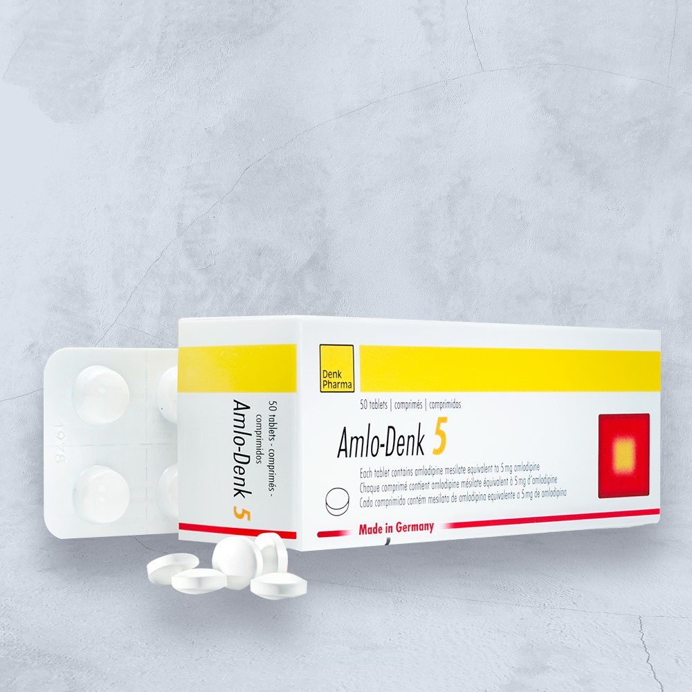 AMLO-DENK 5MG X 50 COMP