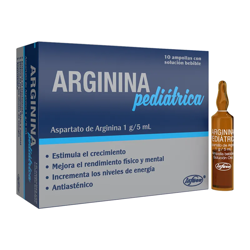 ARGININA PEDIÁTRICA 1 G/ 5 ML