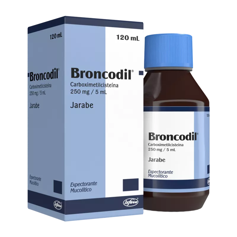 BRONCODIL JARABE 250 MG/ 5 ML