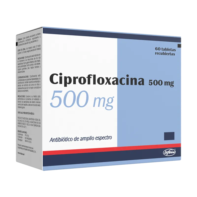 CIPROFLOXACINA 500 MG
