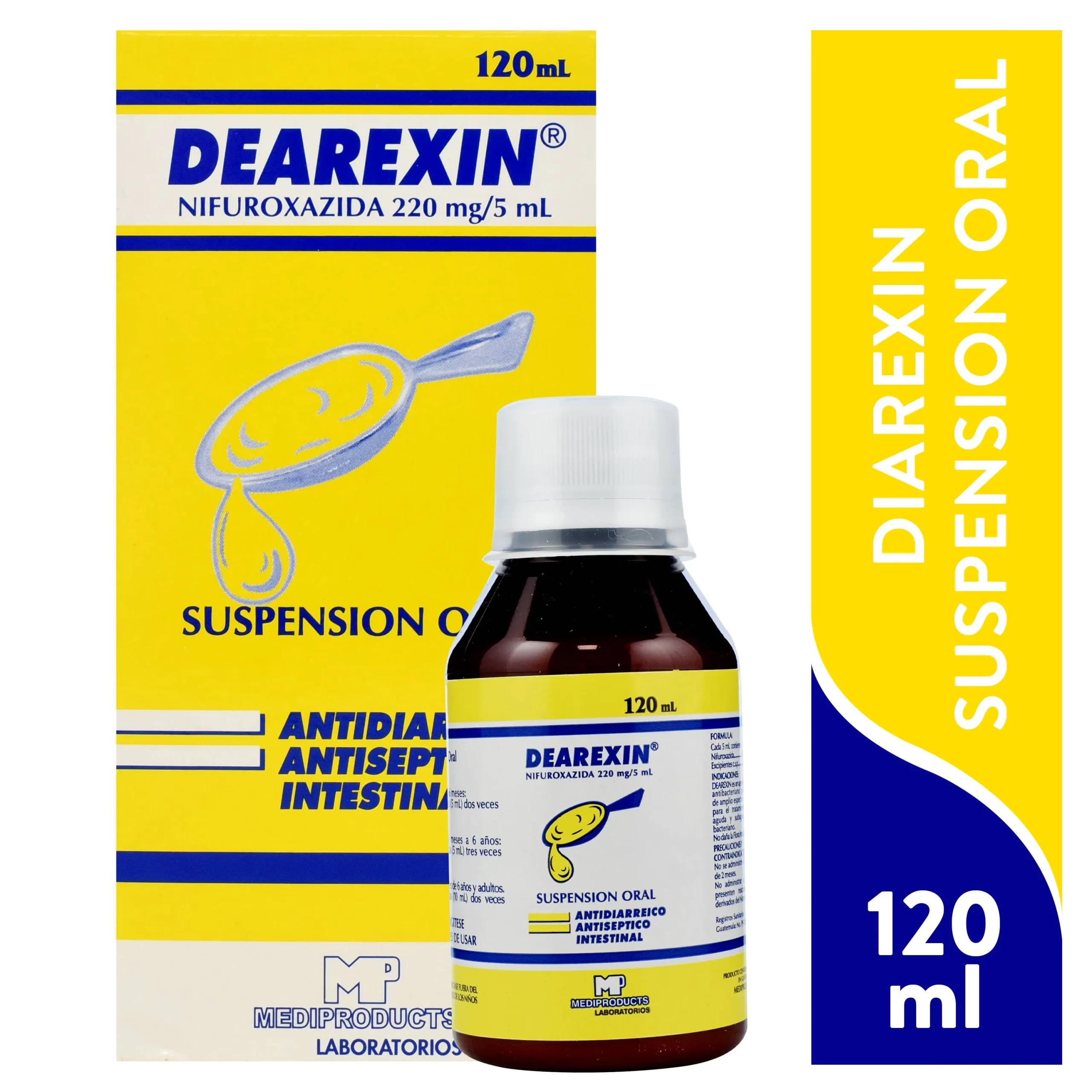 DEAREXIN 220MG/5ML SUSP. 120ML
