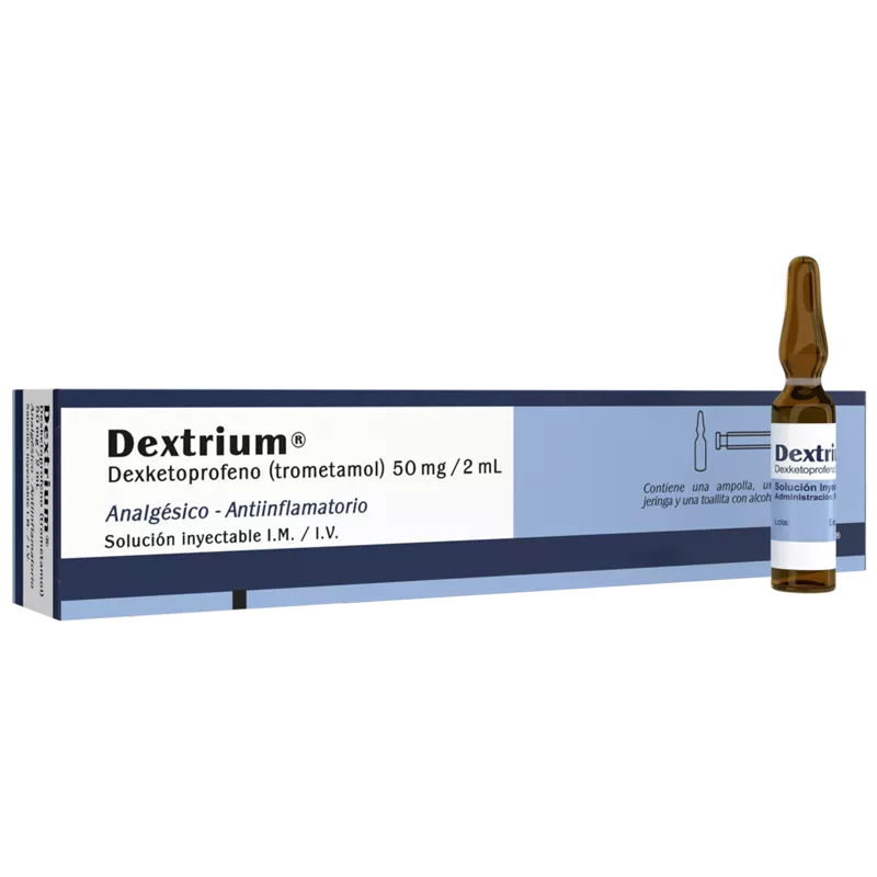 DEXTRIUM 50 MG/ 2 ML. INY