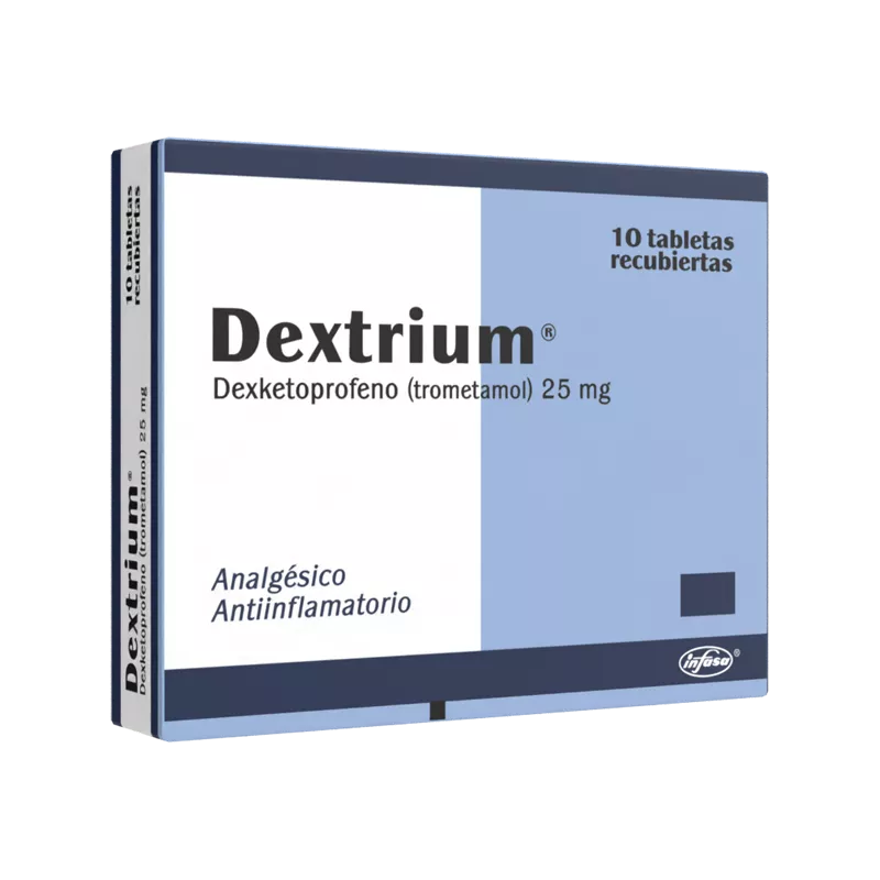 DEXTRIUM 25 MG TABLETAS