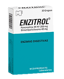 ENZITROL GRAGEAS 200MG X 30