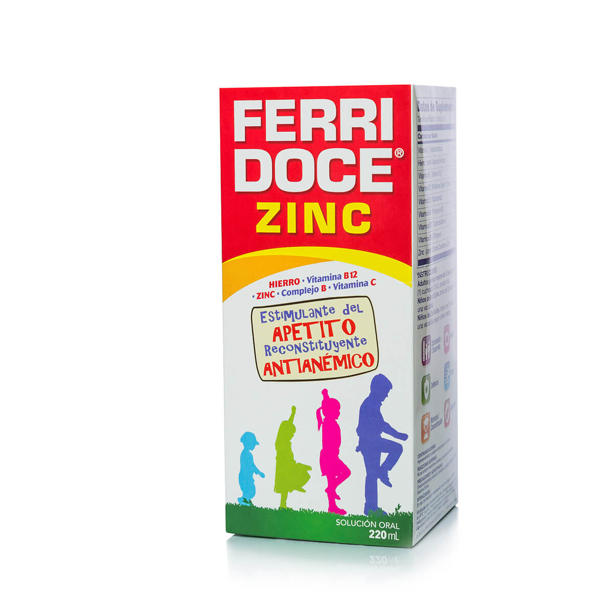 FERRIDOCE ZINC JARABE