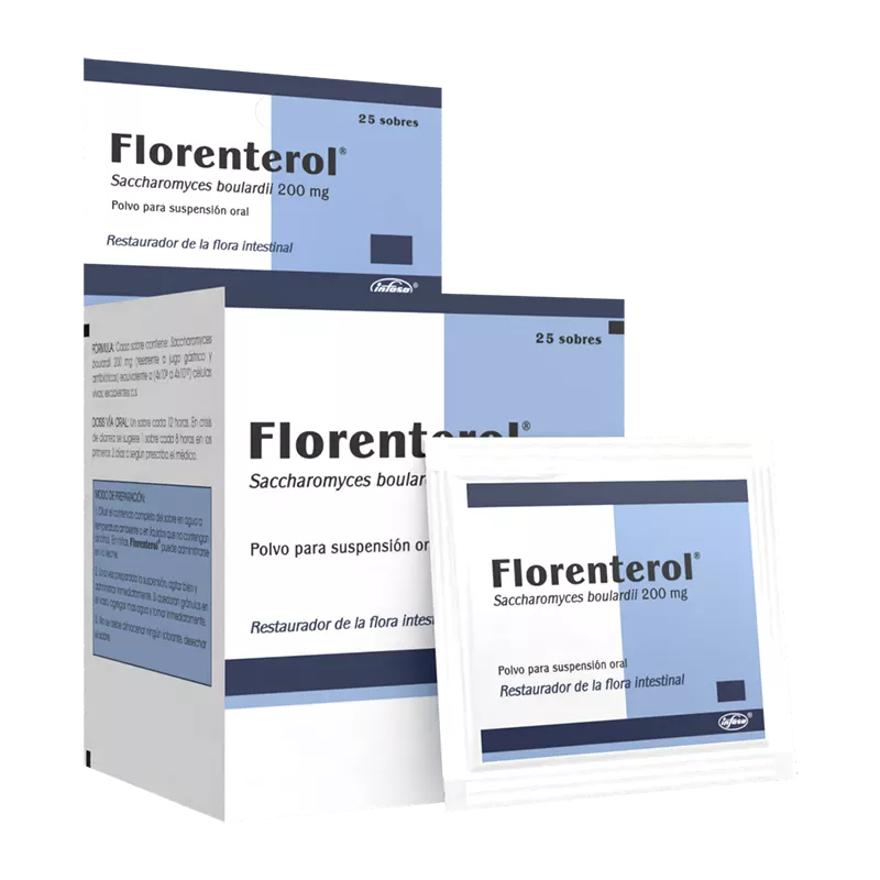 FLORENTEROL 200 MG SOBRES