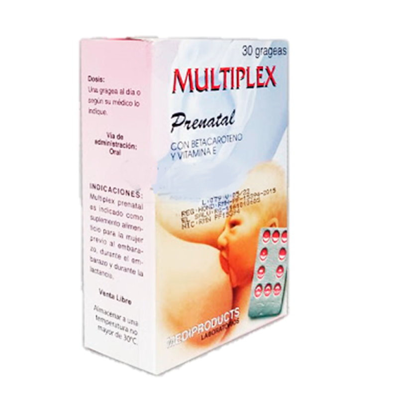 MULTIPLEX PRENATAL GRAGEAS X30
