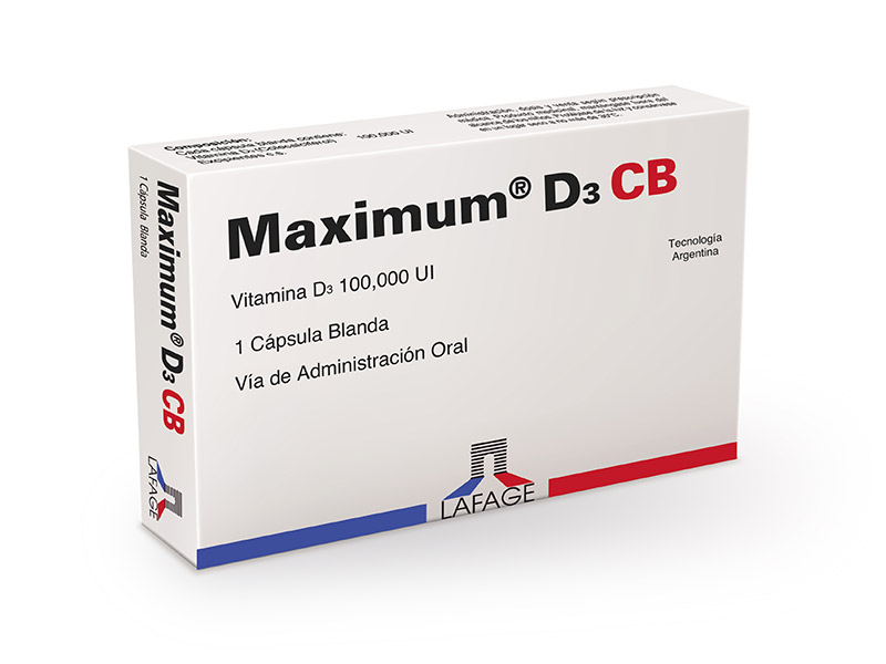 MAXIMUM D3 CÁPSULA BLANDA