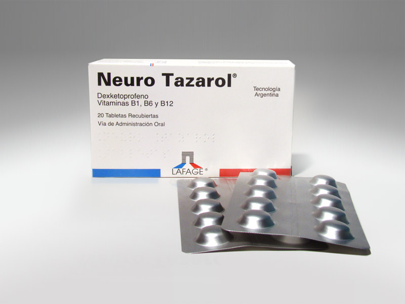 NEURO TAZAROL 20 TABLETAS