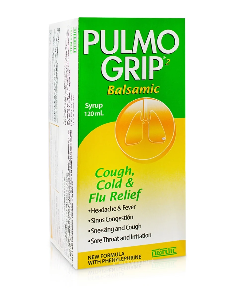 PULMOGRIP 2 JBE. 120ML NORDIC