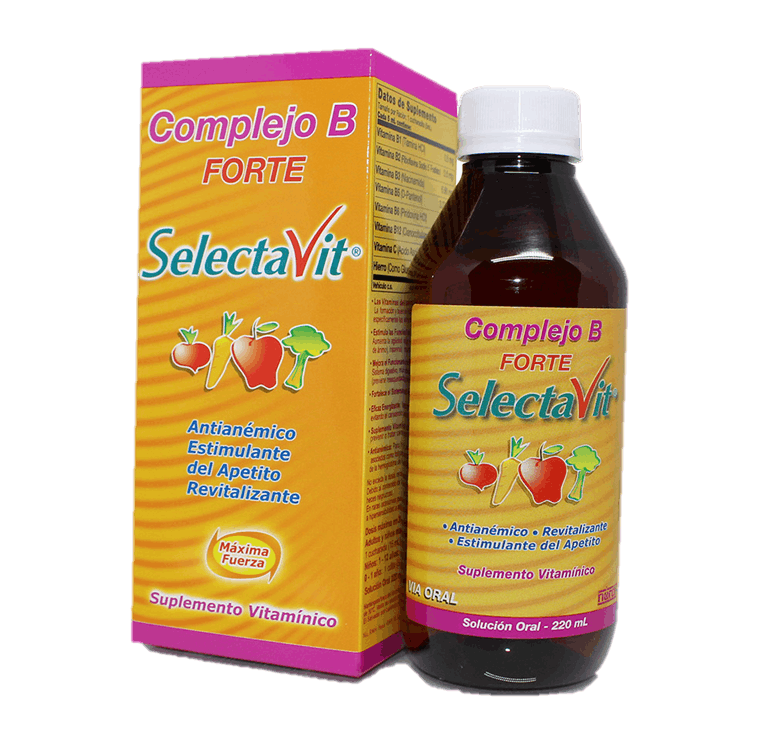 SELECTAVIT JARABE X 220ML NORDIC