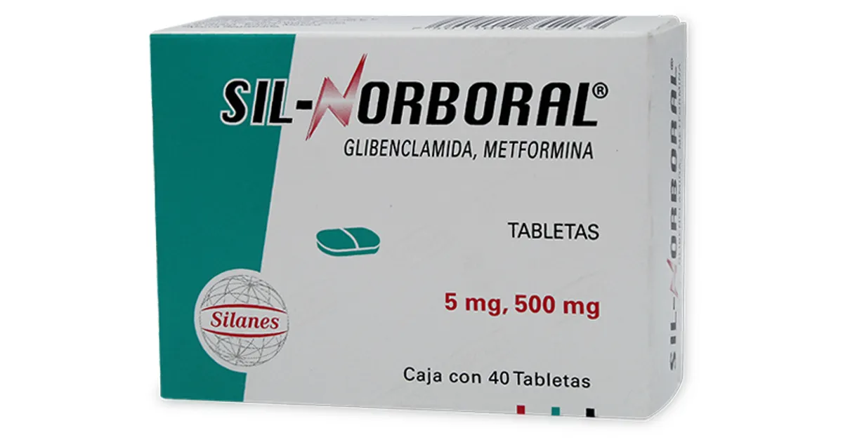 SILNORBORAL 5/500MG X 40 TABS