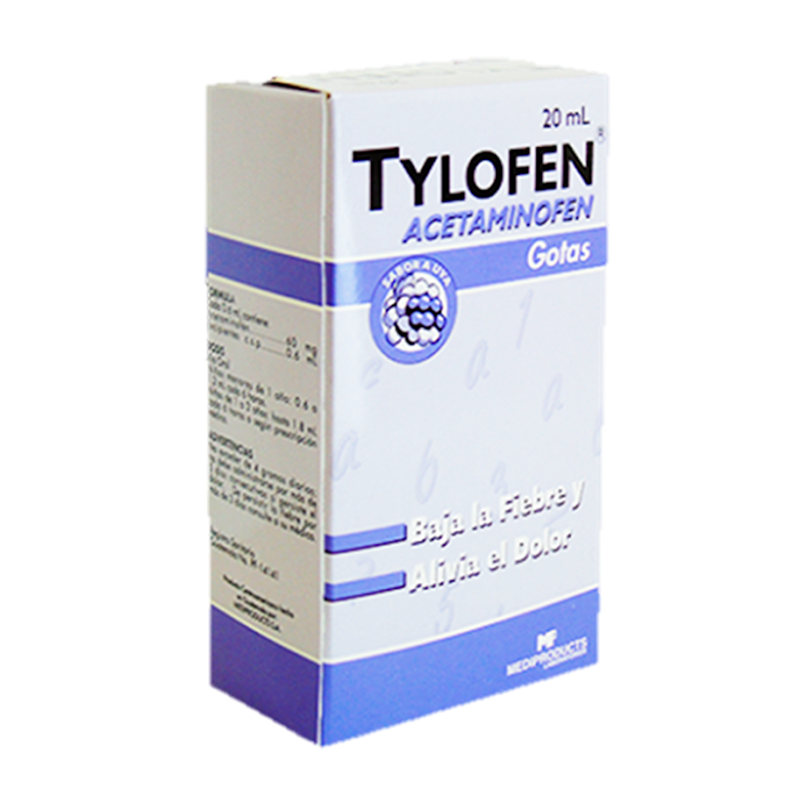 TYLOFEN SOLUCION ORAL GOTAS 20ML