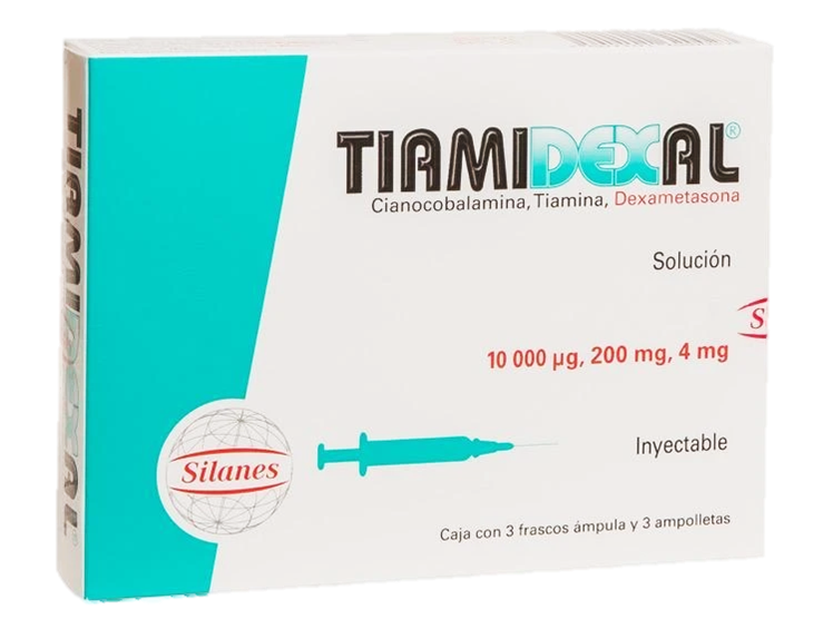 TIAMIDEXAL INYECT. 3 AMPOLLAS