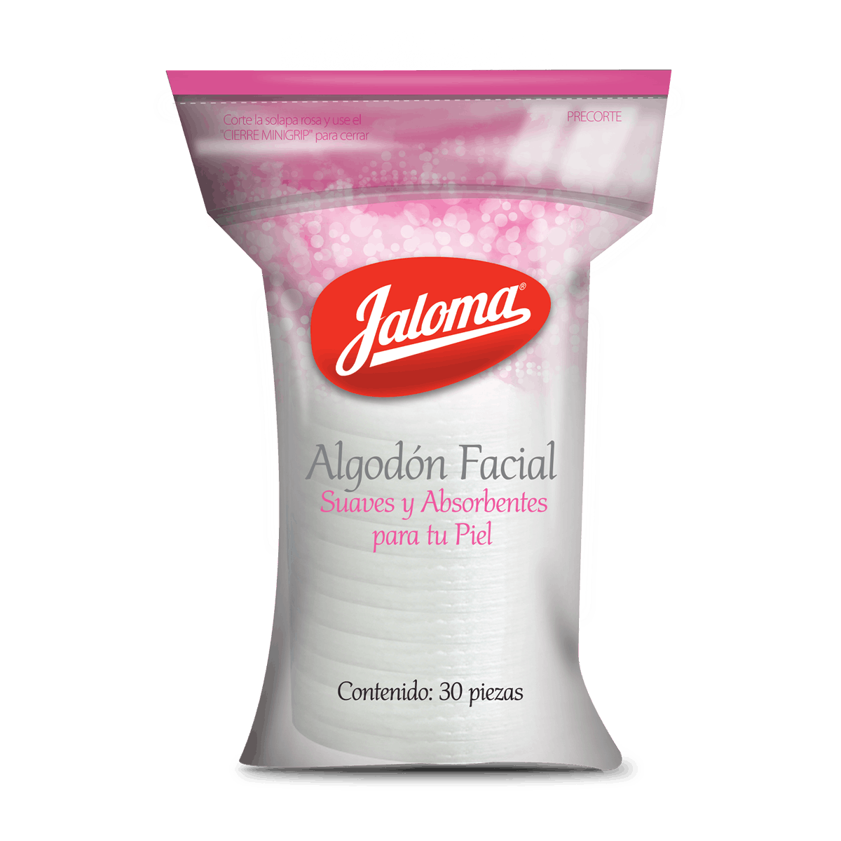 ALGODON FACIAL 30 PIEZAS