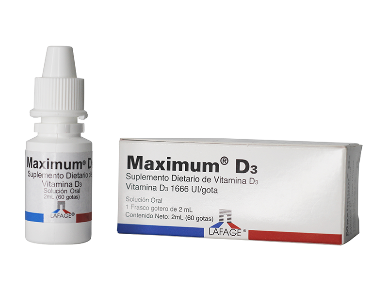 MAXIMUM D3 GOTAS